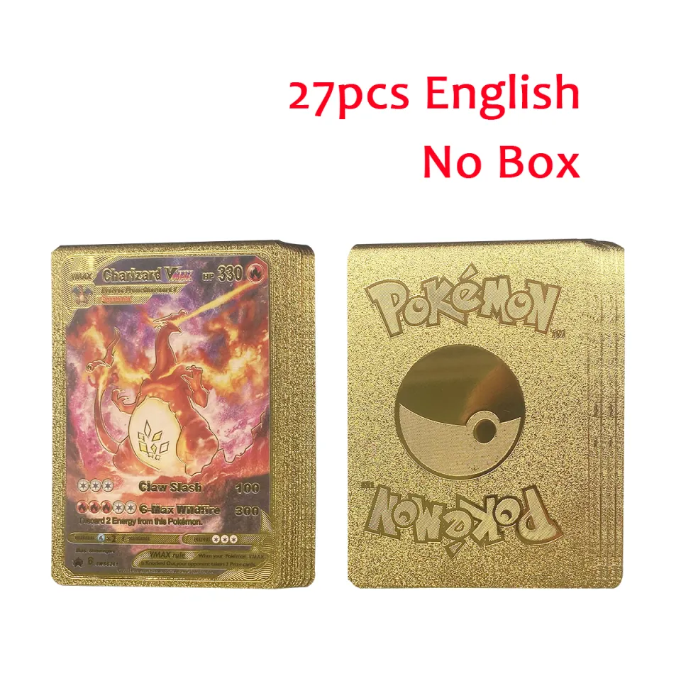 110 pcs gold pokemon cards w~ Pokmon Cards, Pieces 11-110pcs Pokemon Cards Pikachu Gold