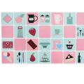 High-temperature Oil-resistant Waterproof Wallpaper for Kitchen Household Cabinet Sticker Waterproof Wallpaper - Sustainable Option. 