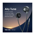 Oraimo Half In-Ear Wired 3.5mm Jack Black Earphone. 