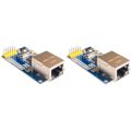 2X W5500 Ethernet Network Module Hardware Tcp/Ip 51/Stm32 Microcontroller Program Over W5100.