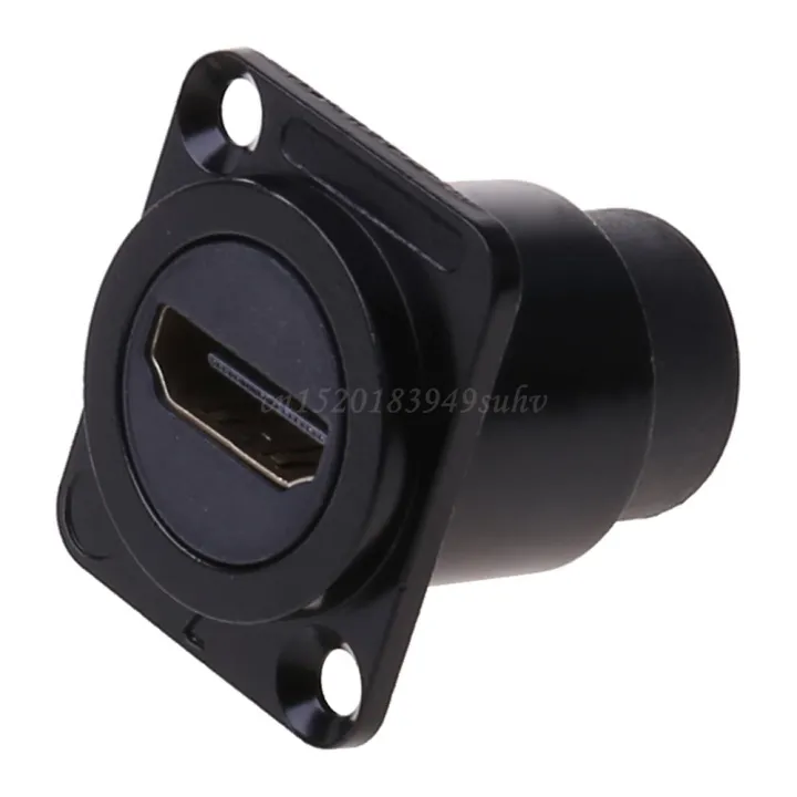 D-type Socket Network Plug Chassis Panel Mount Audio Connector HDMI ...