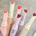 Florette Clear Lip Glaze Flower Love Jelly Mirror Lipstick Waterproof Non-stick Cup Lipstick Transparent Korea Makeup.