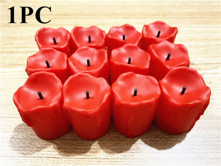 Artificial%20Wax%20Electronic%20Led%20Candle%20Light%203%20Pcs%20-%20Red%20-%20Image%203