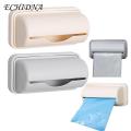 Compact Trash Bag Storage Solution Convenient Garbage Bag Holder Dispenser for Kitchen Bathroom Easy Access Compact Design Quick Installation Perfect for Homes Garbage Bag Storage Box.