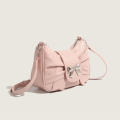 Fashionable Shoulder Bag Trendy Bow Buckle High Quality Crossbody Bag Sweet Design Handbag for Women'S Bag Girls' Accessory Daily Use Casual Outings Party Bag. 