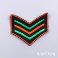 Embroidery Sticker Patches Iron it on your Clothes, Jacket, Hat/Cap, T-Shirt. 