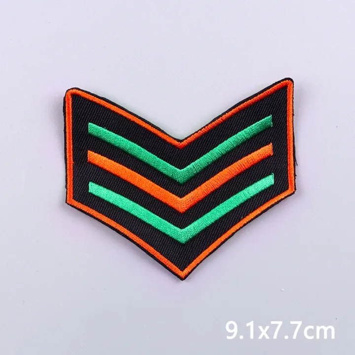 Embroidery Sticker Patches Iron it on your Clothes, Jacket, Hat/Cap, T-Shirt