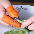 Silicone Gloves For Thumb Knife Cutting Vegetable Pinching Finger Protector Tool.
