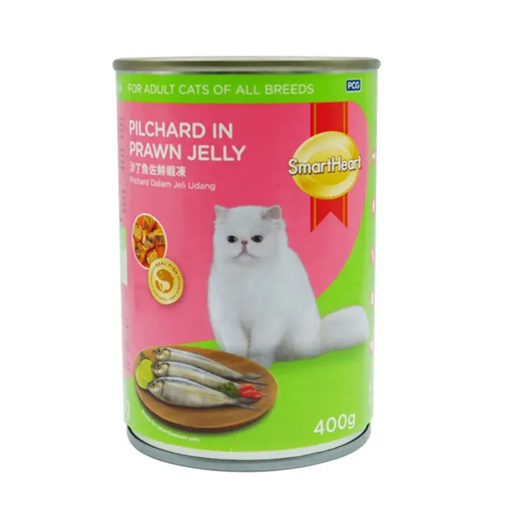SmartHeart%20Pilchard%20In%20Prawn%20Jelly%20Cat%20Food-%20400gm%20-%20Image%203