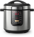 Philips Multicooker HD2237 Viva Collection All-in-One – ProCeramic+ Pot, 6L Capacity, 1300W, 7 Pressure Cooking Modes, Slow Cook, Saute/Sear, Multi-Cook Programs, Automatic Keep Warm for 12 Hours.
