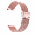 Universal Milanese Watchband 18mm 20mm 22mm Silver Gold Metal Stainless Steel Strap Band Replacement Bracelet For Smart Watch Outlier Aeuinv. 