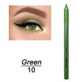1PCS New Color Eye Liner Pencil Long-lasting Waterproof Pigment Green Color Eyeiner Pen Women Fashion Eye Makeup Cosmetic Tools.