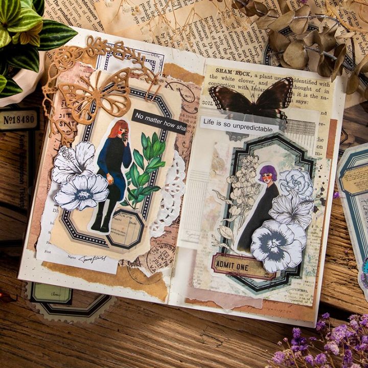 10%20Pcs%20Vintage%20Plants%20Collage%20Border%20Dual%20Material%20Stickers%20Pack%20DIY%20Diary%20Junk%20Journal%20Decor%20Frame%20Sticker%20Album%20Scrapbooking%20-%20Image%205
