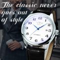 WINNER Mechanical Watch Men Automatic Wrist Watches Top Brand Luxury Master Piece Date Calendar Classic Steel Strap. 