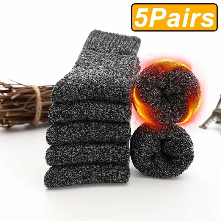 5Pairs%20Winter%20Thicken%20Wool%20Merino%20Socks%20Women%20Towel%20Keep%20Warm%20Winter%20Socks%20Cotton%20New%20Year%20Christmas%20Gift%20Russia%20Socks%20for%20Man%20-%20Image%207