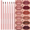 DUNUF Lip Liner Pencil 6 pcs set.
