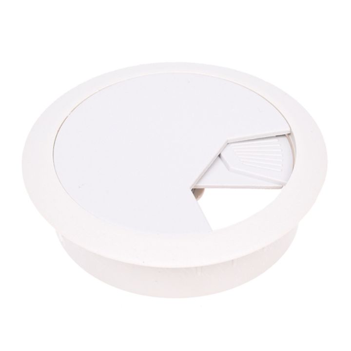 4%20PCS%20Computer%20Desk%20Table%20Cable%20Hole%20Cover%20PVC%20Ware%20Cap%20White%20-%20Image%203