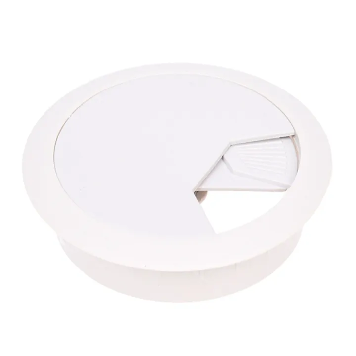 4%20PCS%20Computer%20Desk%20Table%20Cable%20Hole%20Cover%20PVC%20Ware%20Cap%20White%20-%20Image%203