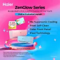 Haier 1.5 Ton ZenGlow Inverter AC | Free Delivery & Installation | 12 Years Compressor Warranty | Energy Saving | Fast Cooling | Colorful AC | ZenGlow-18INVPX6B / ZenGlow-18INVPX6P.