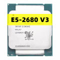 Xeon E5 2680 V3 Processor SR1XP 2.5Ghz 12 Core 30MB Socket LGA 2011-3 CPU E5 2680V3 CPU E5-2680V3. 