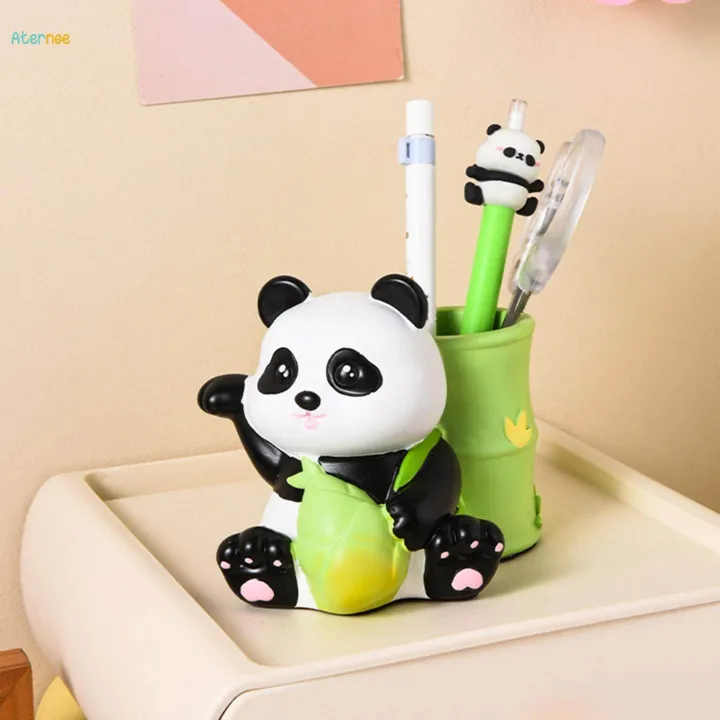 Panda%20Pen%20Holder%20Panda%20Statue%20Tabletop%20Ornament%20Home%20Decor%20Cartoon%20Organizer%20for%20Desk%20-%20Image%204