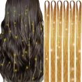 air Tinsel Kit With Tools Glitter Hair Extensions Sparkling Shiny Hair Tinsel Kit Heat Resistant for Women Girls.