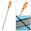Chain Saw File Chain Saw Sharpening 4/4.8/5.5mm Smooth Cutting Suit Most Chains Chain Saw File Guide Chain Saw Chain for Lawnmower Chain Saw. 