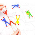 Educational Toys For Kids Crawling Spiderman Stick To The Wall Climbing Interesting Elasticity Toy Boys Mainan Budak Girl.