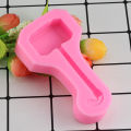 【LuckyBabyFans Store】3D Thor Hammer Design Silicone Molds Tools Soap Chocolate Mould Bakeware Tools.
