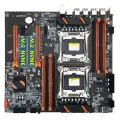 X99 Dual CPU Server Motherboard LGA2011 Motherboard Support DDR4 ECC Memory Maximum Support 256G with 2XE5 2650 V3 CPU. 