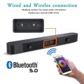 120W Soundbar Home Theater Sound System TV Bluetooth Speaker Support Optical AUX Coaxial Sound Bar Subwoofer Speakers For TV. 