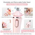 Facial Hair Removal for Women, 4 in 1 Professional Electric Razor Shaver for Women Waterproof Hair Remover Kit with Nose Hair Trimmer Eyebrow Trimmer USB Rechargeable Ladies Body Hair Trimmer Hair Removal Device Appliances Lady Shaver. 
