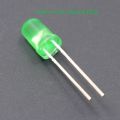 50Pcs- 5Mm Colorful Green Led 5Mm Round Led Light Emitting Diode Basic Green Light Bulbs For Electronics Project Indicator Front Panels Led Light Diy - Rgb Light.