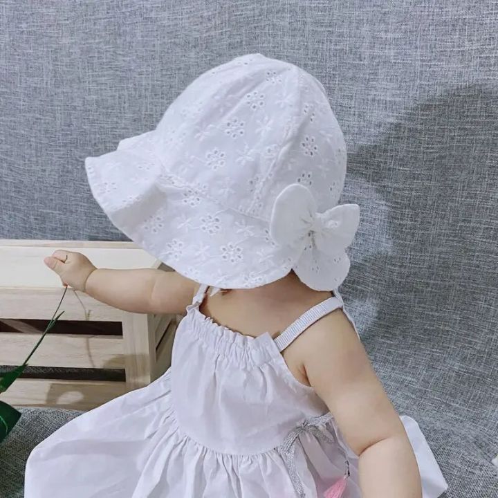New%20Summer%20Breathable%20Baby%20Sun%20Hat%20Cute%20Flower%20Baby%20Girl%20Beach%20Hat%20Outdoor%20Kids%20Children%20Bucket%20Cap%20Hollow%20Infant%20Baby%20Caps%20-%20Image%204