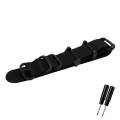 24mm Nylon Canvas Replacement Watch Strap Band with Connectors for Sunnto Core. 