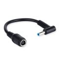 Female 7.4mm x 5.0mm to 4.5mm x3.0mm Male Charger Adapter Power Connector Converter Cable DC Jack for Dell Charge Hp. 