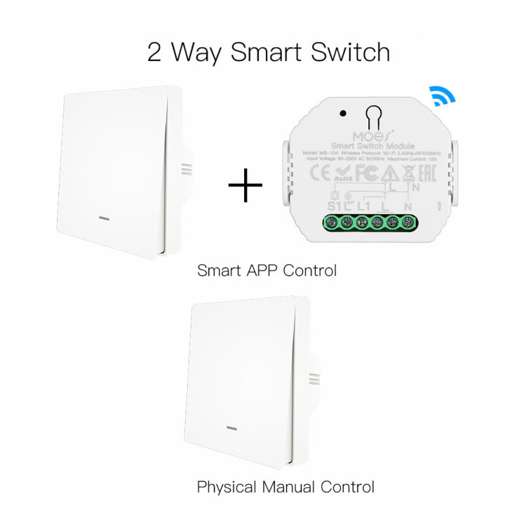 MS-104%20AC90-250V%201CH%202.4G%20Wifi%20+%20RF433%2010%20Amp%20Smart%20Automatic%20Switch%20Module%20-%20Image%206