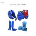 4 Pieces Karate Sparring Gear Thickened Boxing Gloves Vest. 