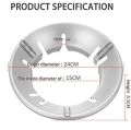 2pcs Energy Saving Windproof Universal Gas Stove Cover Windproof Round Disk Energy Saving Cover for Kitchen Accessories. 