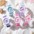 Sanrio Watch Cute 3D Waterproof Quartz Silicone Strap Cartoon Children's Kuromi Melody Cinnamoroll Watches Student Gift. 
