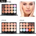 Full Coverage Concealer + Foundation Brush Makeup Set Cream Professional Contour Palette Professional Color Brush Sponge Puff. 