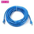 1.5m,3m,5m,10m,15m,20m,30m CAT6 CAT 6 Round  Ethernet Network Cable RJ45 Patch LAN Cord -BLUE. 