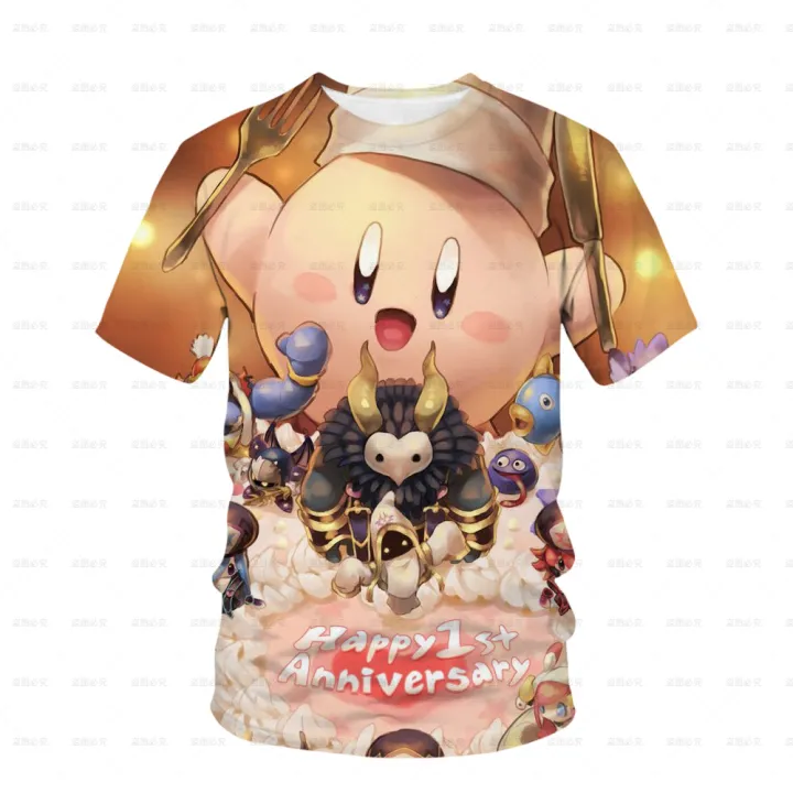 Children's%20Kirby%20T-shirt%20Children's%20Top%20T-shirt%20Boys'%20Girls'%20T-Shirt%204%205%206%207%208-14%20Years%20Old%20Children's%20Clothing%20-%20Image%207