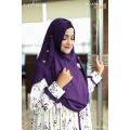 Butterfly Full Coverage One Loop Ready Hijab. 