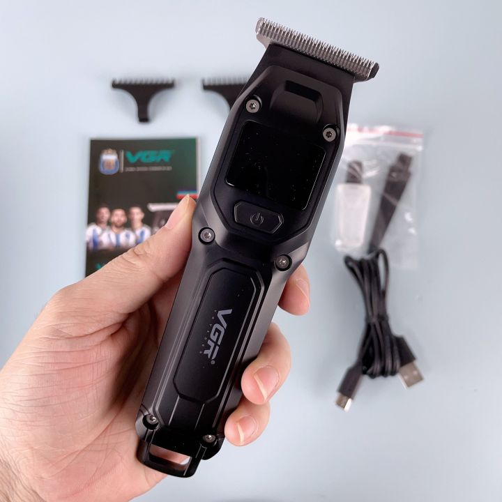 VGR%20V-964%20Rechargeable%20Digital%20Display%20100%20Min%20Runtime%20Hair%20&%20Beard%20Trimmer%20-%20Image%207