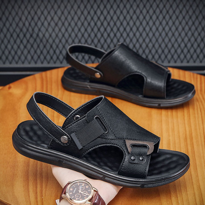 Sandals%20men's%20summer%20new%20men's%20casual%20outdoor%20beach%20shoes%20men's%20breathable%20sandals%202024%20british%20korean%20leather%20sandals%20-%20Image%204