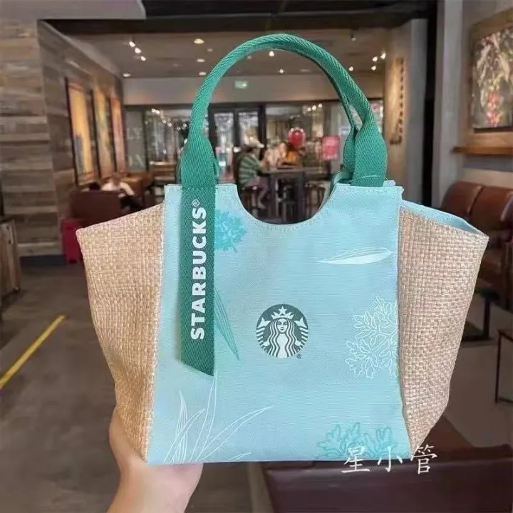 Starbucks%20Canvas%20Tote%20Bag%20Eco%20Handbag%20Women%20Sling%20Beg%20Simple%20Design%20Women%20Shopping%20Shoulder%20Bag%20Lunch%20Box%20Bento%20Bags%20-%20Image%206