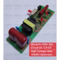 Mosquito Killer Rechargeable Bat Circuit P.C.B DC 3.6-5V High Voltage Generator 5000-10000V For DIY Project Mosquito Racket Bat.