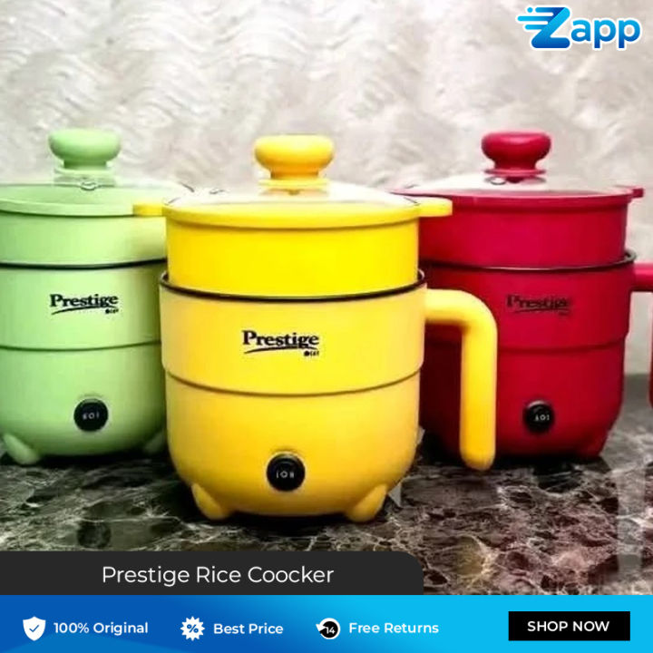 Prestige Rice Coocker Mini Rice Cooker Automatic Warm Function with steamer Mini Electric Ricecooker