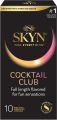 SKYN Cocktail Club Premium Flavored Condoms, 10 Count. 